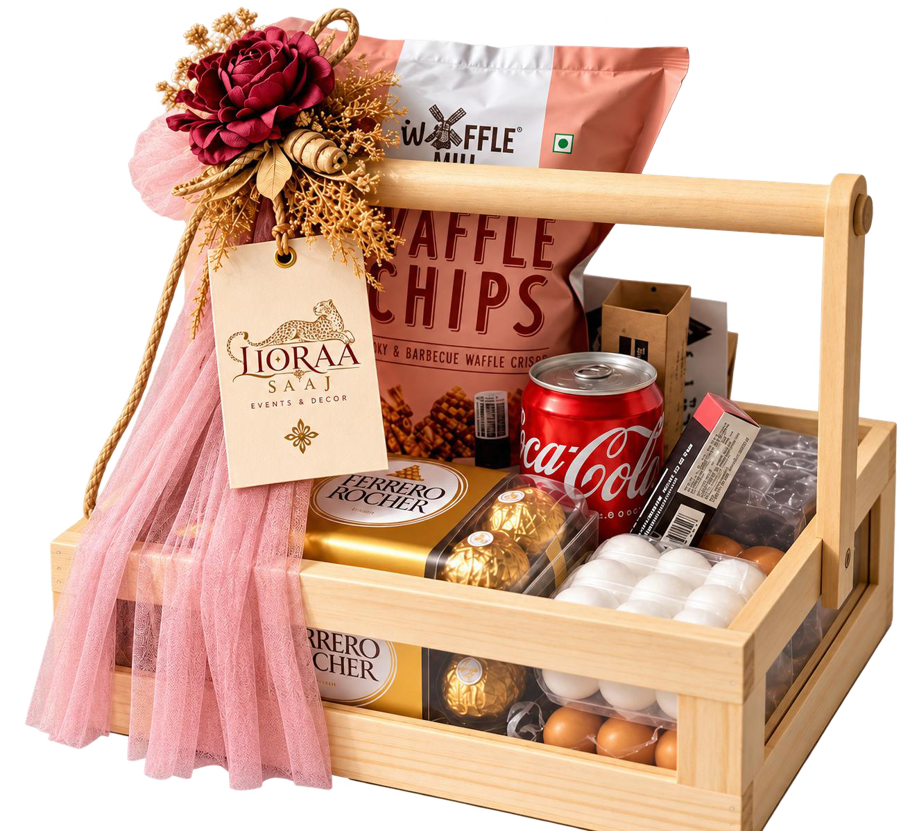 Gourmet Snack Carrier hamper