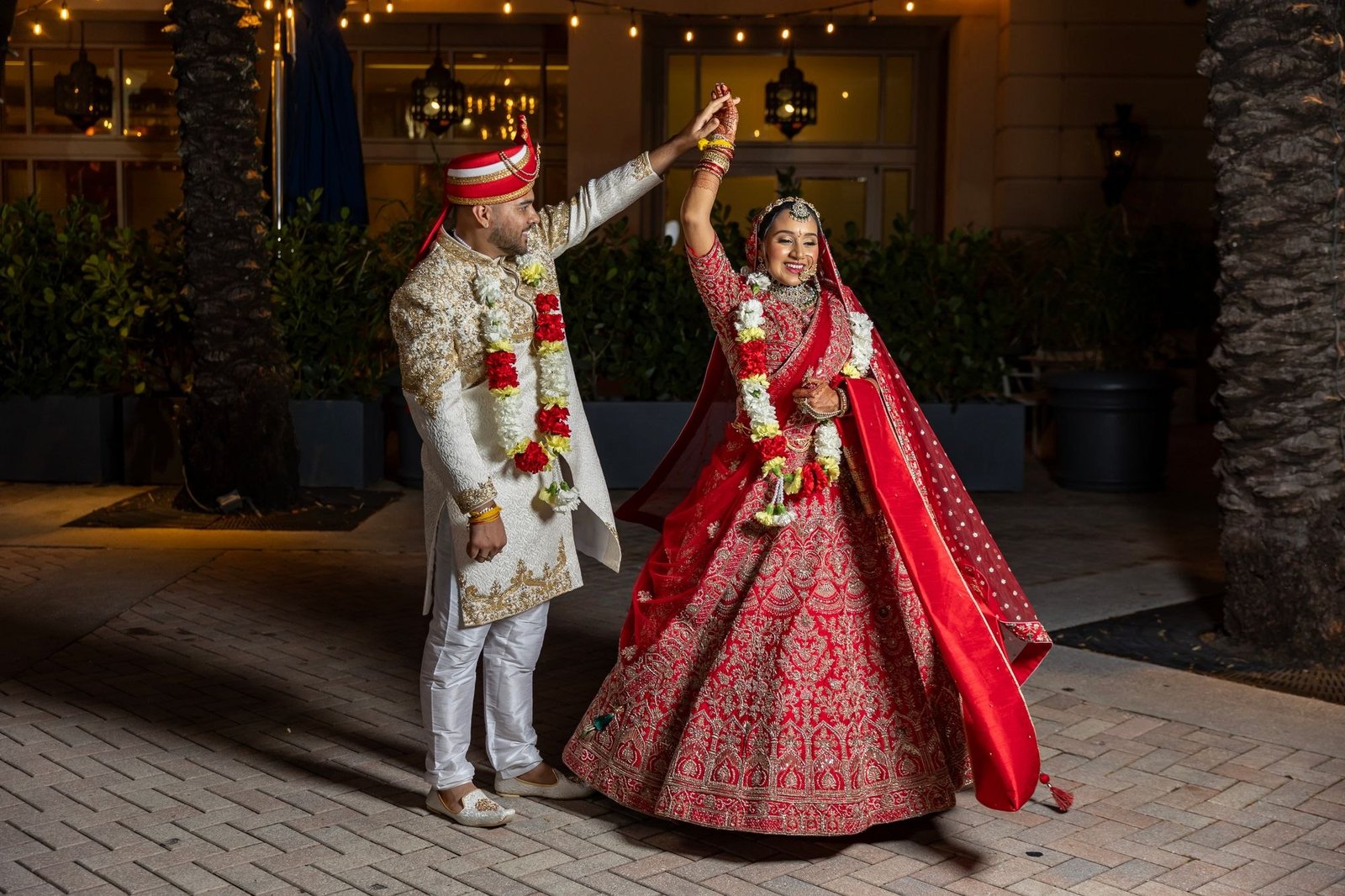 A wedding evening filled with movement